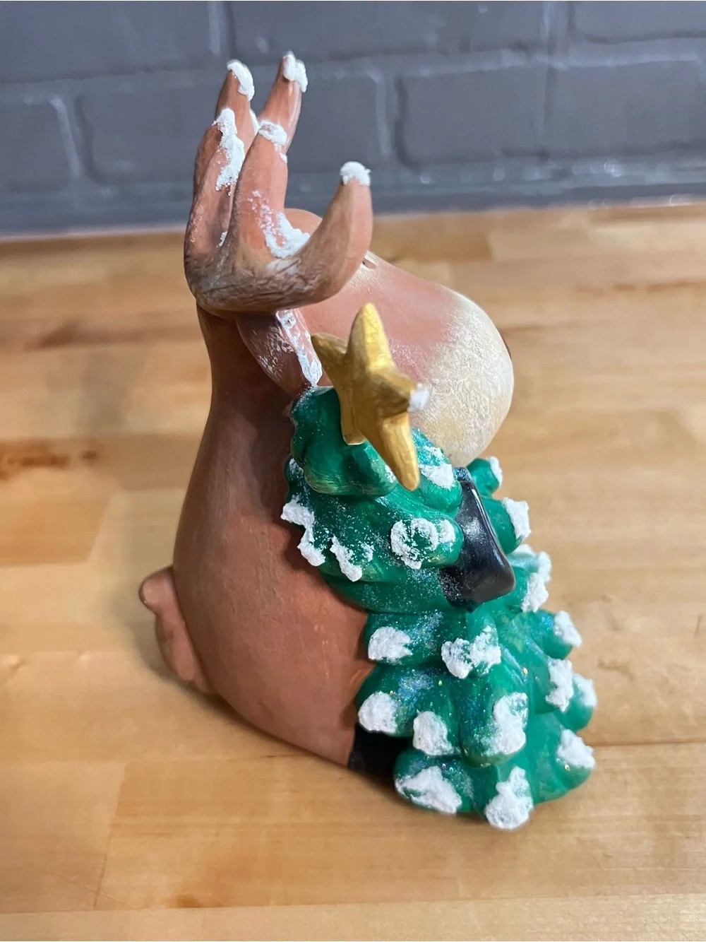5”x 7” Christmas Reindeer and  8” Decorative Snowman Bundle